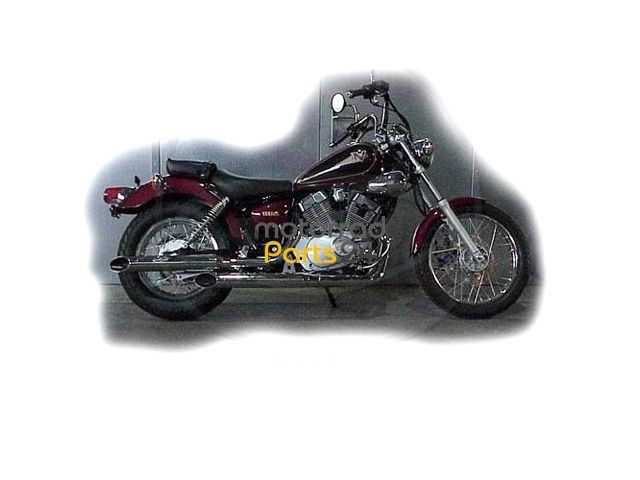 Auspuff Schalldämpfer K02 Silvertail 2242  YAMAHA XV 125   XV 250 